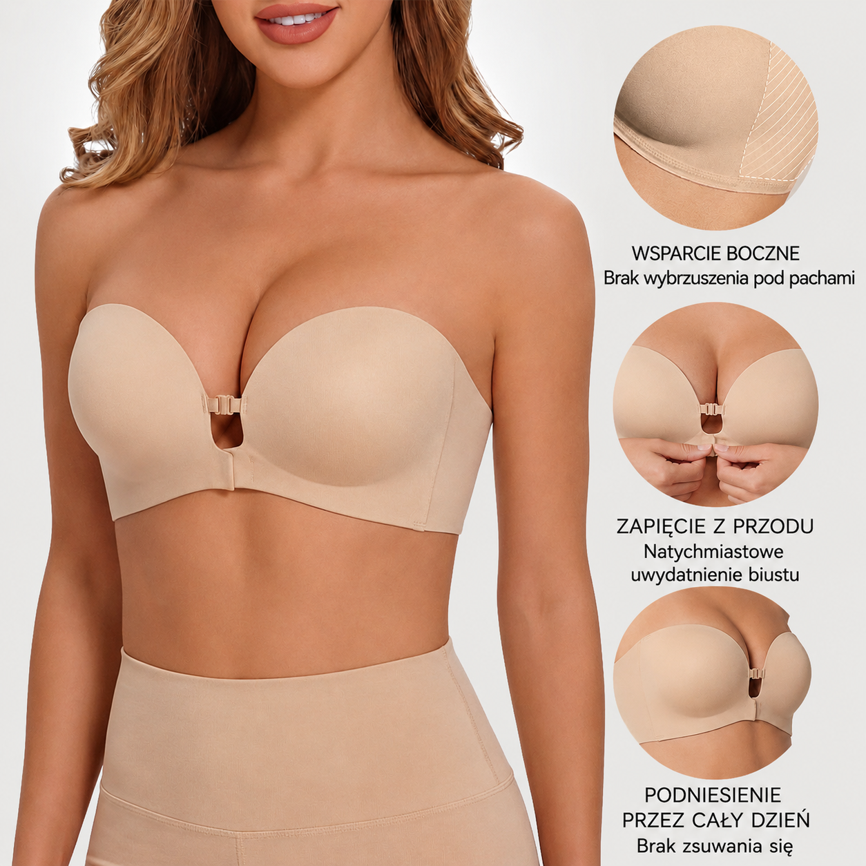 Stanik bez ramiączek SoftLift™